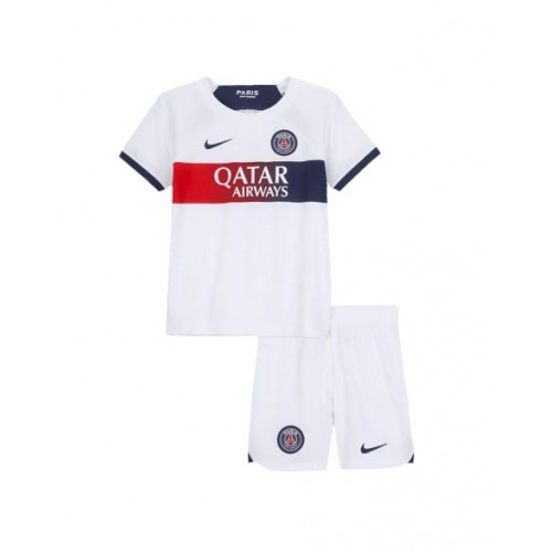 Camiseta juvenil PSG, equipo completo, visitante 2023/24