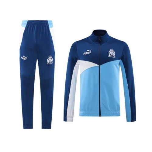 Conjunto de entrenamiento Marsella (Chaqueta+Pantalones) Azul 2024/25