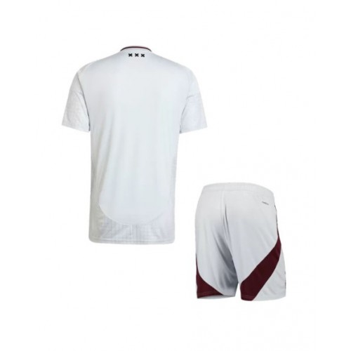 Kit de camiseta de fútbol de visitante del Ajax 2024/25 (camiseta + pantalón corto)