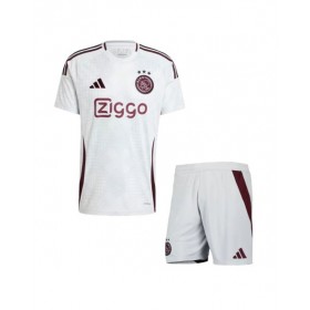 Kit de camiseta de fútbol de visitante del Ajax 2024/25 (camiseta + pantalón corto)