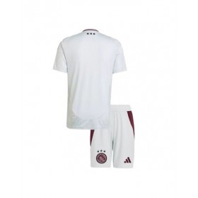 Kit de camiseta de fútbol de visitante del Ajax 2024/25 para niños (camiseta + pantalón corto)