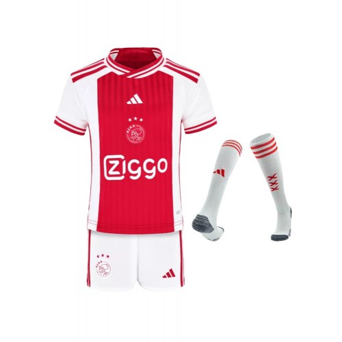 Camiseta juvenil Ajax Kit completo 2023/24 Local