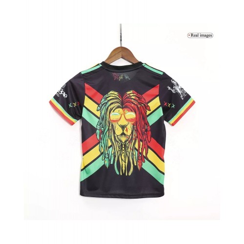 Kit de camiseta de fútbol juvenil Ajax x Bob Marley 2023/24