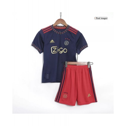 Kit de camiseta juvenil del Ajax 2022/23 de visitante