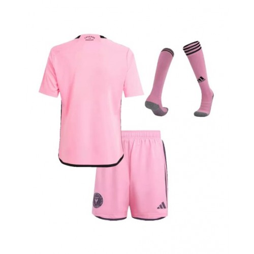 Kit de camiseta de local del Inter Miami CF 2024/25 (camiseta + pantalón corto + medias)