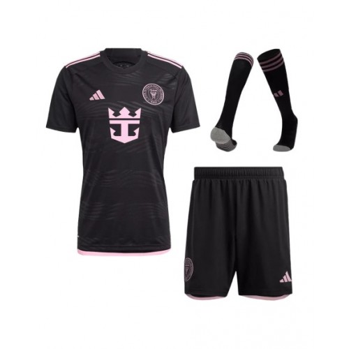 Kit de camiseta de visitante del Inter Miami CF 2024 (camiseta + pantalones cortos + calcetines)