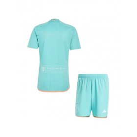 Kit de camiseta de fútbol de visitante de tercera equipación del Inter Miami CF 2024 (camiseta + pantalón corto)