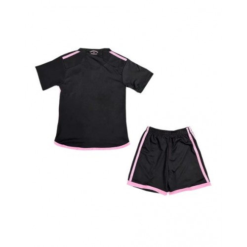 Kit de camiseta de visitante del Inter Miami CF 2024 para niños (camiseta + pantalones cortos)