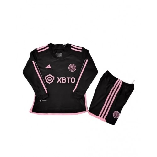 Kit de camiseta juvenil de visitante del Inter Miami CF 2023/24 - Manga larga