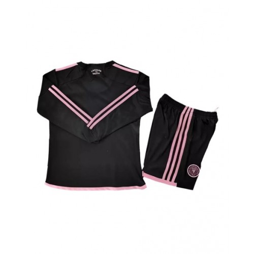Kit de camiseta juvenil de visitante del Inter Miami CF 2023/24 - Manga larga