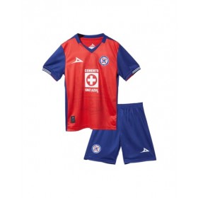 Kit de camiseta de fútbol de visitante de Cruz Azul 2024/25 para niños (camiseta + pantalones cortos)