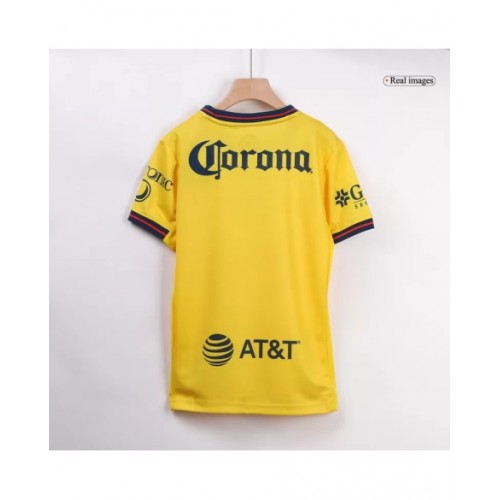 Kit de camiseta de fútbol visitante del Club América 2024/25 para niños (camiseta + pantalones cortos)