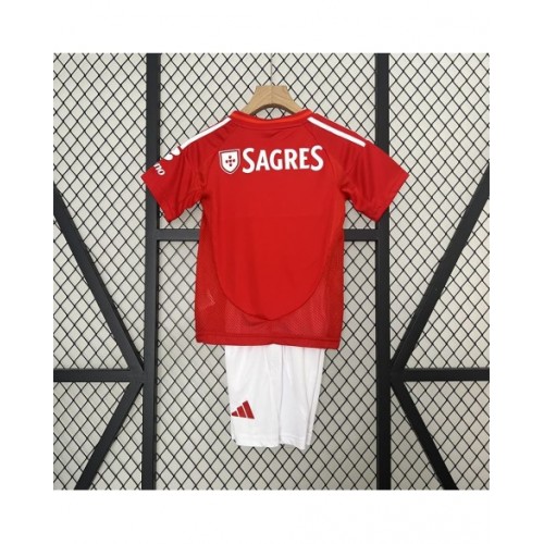 Kit de camiseta juvenil Benfica 2024/25 de local