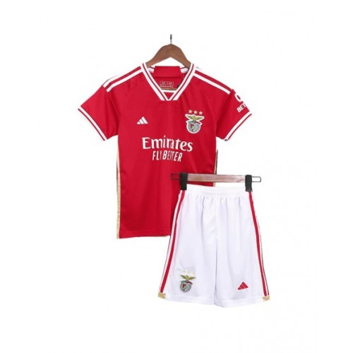 Kit de camiseta juvenil Benfica 2023/24 de local