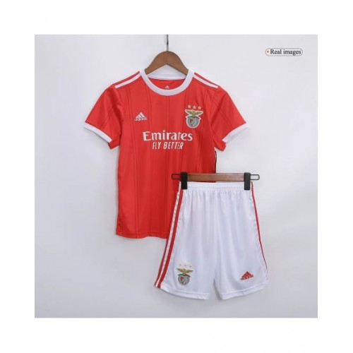 Kit de camiseta juvenil Benfica 2022/23 de local