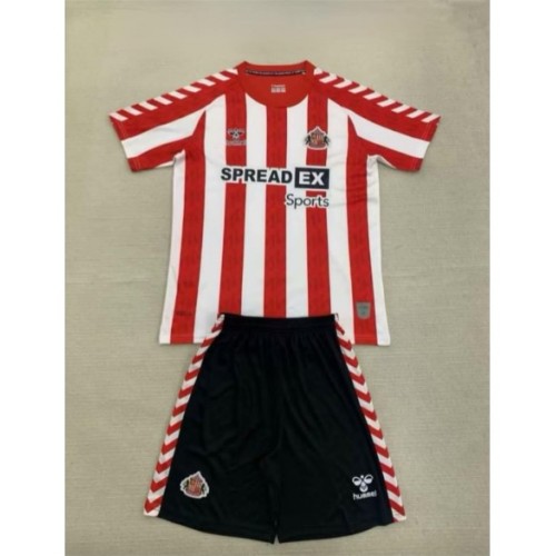 Kit de camiseta de local del Sunderland FC 2024/25 (camiseta y pantalones cortos)