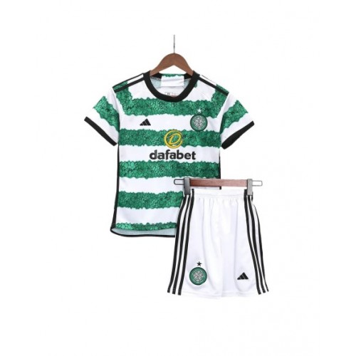 Kit de camiseta juvenil Celtic 2023/24 de local