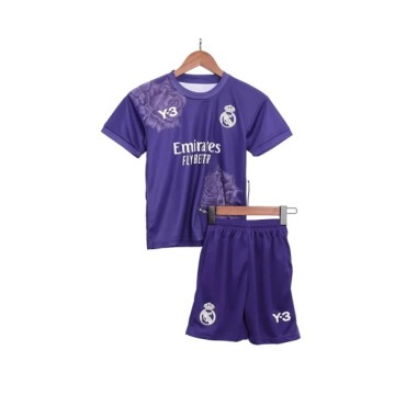 Camiseta visitante del Real Madrid 2023/24 para niños (camiseta y pantalón corto)