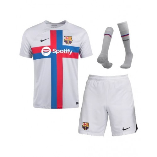 Camiseta Barcelona Conjunto Completo 202223 Tercera