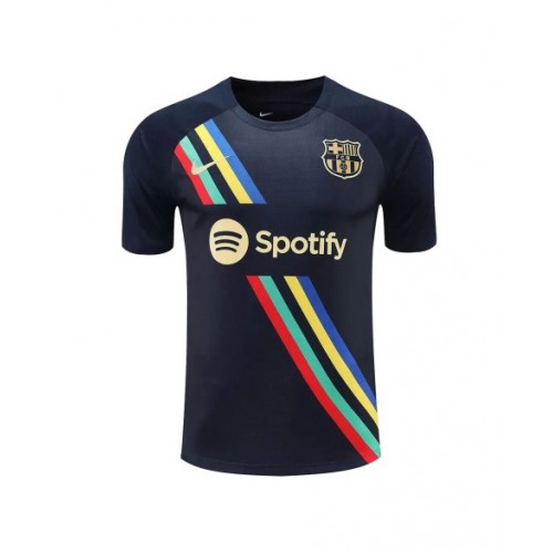 Camiseta de entrenamiento del Barcelona 2022/23 para antes del partido, color negro