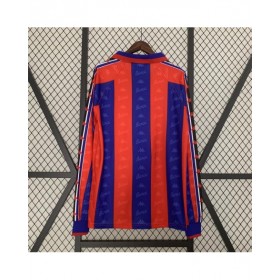 Camiseta de fútbol retro de manga larga de local del Barcelona 1996/97