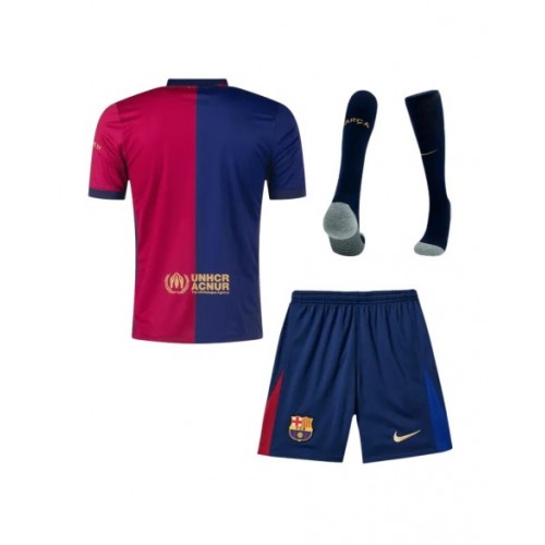 Kit de camiseta local del Barcelona 2024/25 (camiseta + pantalón corto + medias)