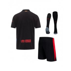 Kit de camiseta de visitante de fútbol del Barcelona 2024/25 (camiseta + pantalón corto + medias)