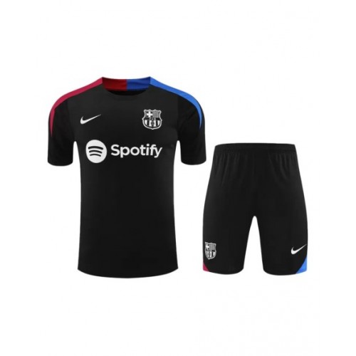 Kit de camiseta de fútbol de entrenamiento previo al partido del Barcelona 2024/25 (camiseta + pantalón corto)