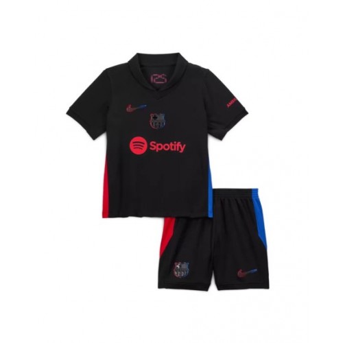 Kit de camiseta visitante del Barcelona 2024/25 para niños (camiseta + pantalón corto)