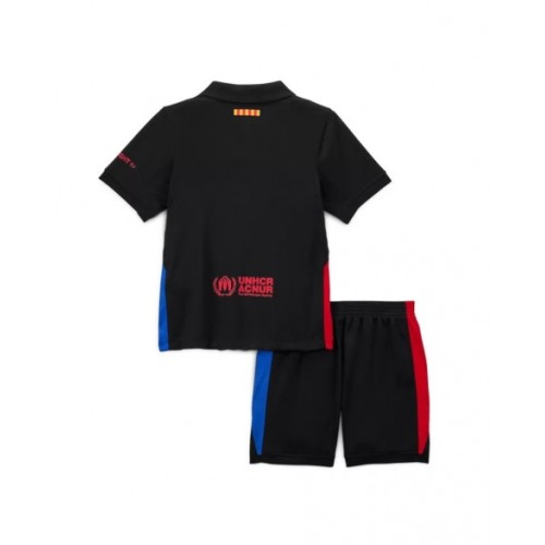 Kit de camiseta visitante del Barcelona 2024/25 para niños (camiseta + pantalón corto)