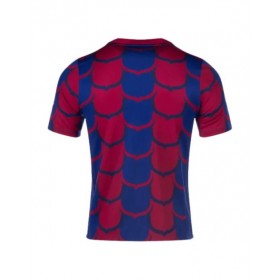 Camiseta de entrenamiento del Barcelona 2023/24 prepartido roja y azul