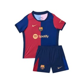 Kit de camiseta local del Barcelona 2024/25 para niños (camiseta + pantalón corto)