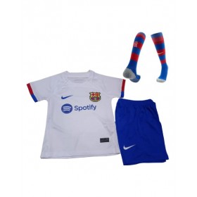 Camiseta juvenil del Barcelona, ​​equipo completo, segunda equipación 2023/24