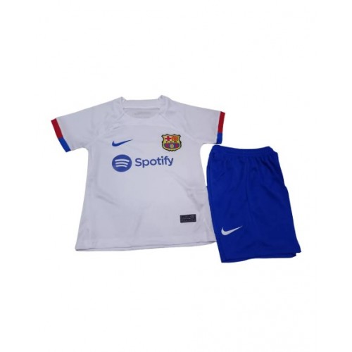 Camiseta juvenil del Barcelona, ​​equipo completo, segunda equipación 2023/24