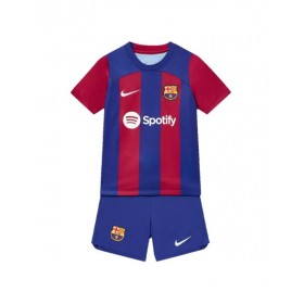 Camiseta juvenil del Barcelona, ​​equipo completo 2023/24, local