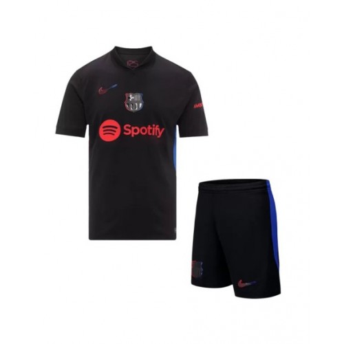 Kit de camiseta de visitante de fútbol del Barcelona 2024/25 (camiseta + pantalón corto)