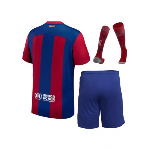 Camiseta del Barcelona 2023/24 Equipo completo Local