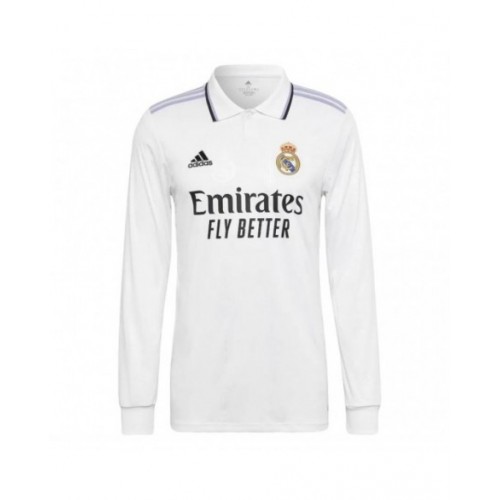 Camiseta local del Real Madrid 202223 manga larga