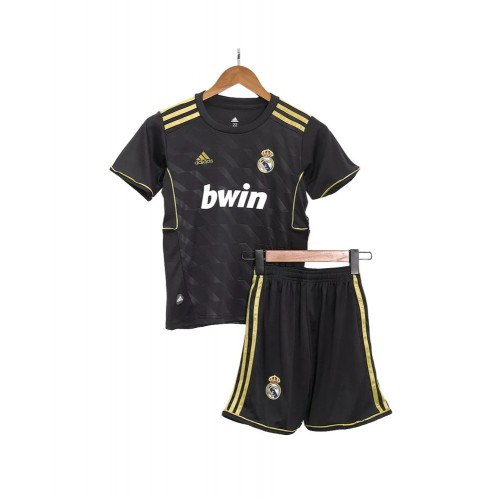 Camiseta de visitante del Real Madrid 2011/12 para niños (camiseta y pantalones cortos)