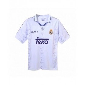 Camiseta retro de local del Real Madrid 199496