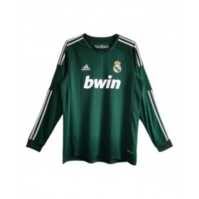 Camiseta de visitante del Real Madrid 201213 retro de Adidas de manga larga