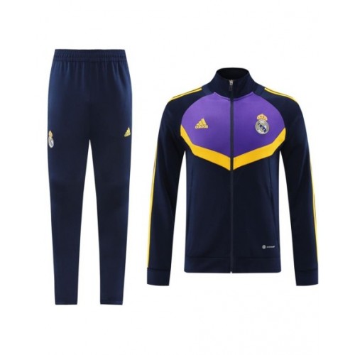 Conjunto de entrenamiento del Real Madrid (chaqueta y pantalón) azul marino 2024/25