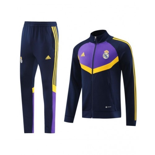 Conjunto de entrenamiento del Real Madrid (chaqueta y pantalón) azul marino 2024/25