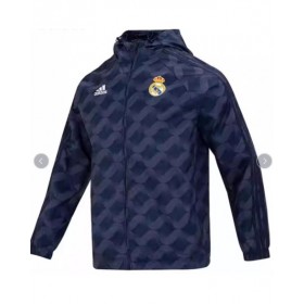 Chaqueta cortavientos con capucha del Real Madrid 2023/24