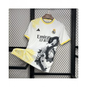 Camiseta Mamba edición especial blanca y negra del Real Madrid 2024/25