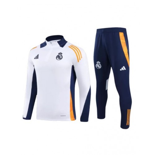 Conjunto sudadera con cremallera del Real Madrid (camiseta y pantalón) 24/25