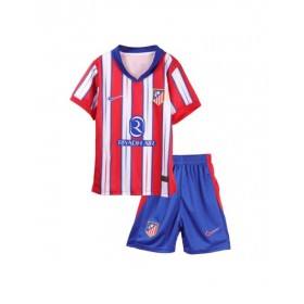 Camiseta de fútbol local del Atlético de Madrid 2024/25 para niños (camiseta + pantalón corto)