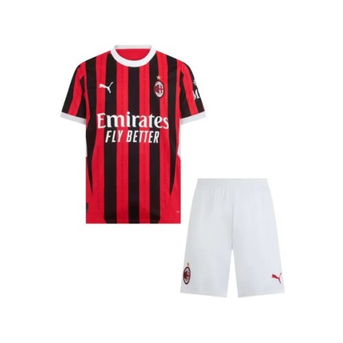 Kit de camiseta de local del AC Milan 2024/25 (camiseta + pantalón corto)