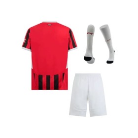 Kit de camiseta de local del AC Milan 2024/25 (camiseta + pantalón corto + medias)