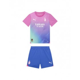 Kit de camiseta juvenil del AC Milan 2023/24 Tercera